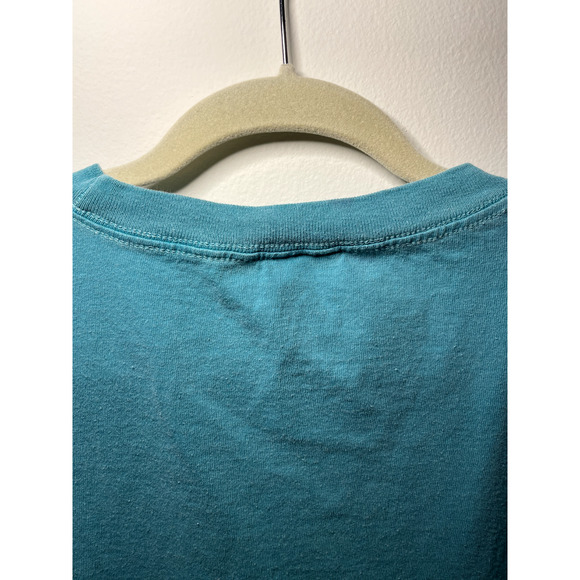 Teal Single-Stitch SUNDANCE Vintage Tee Size Large - Picture 12 of 13